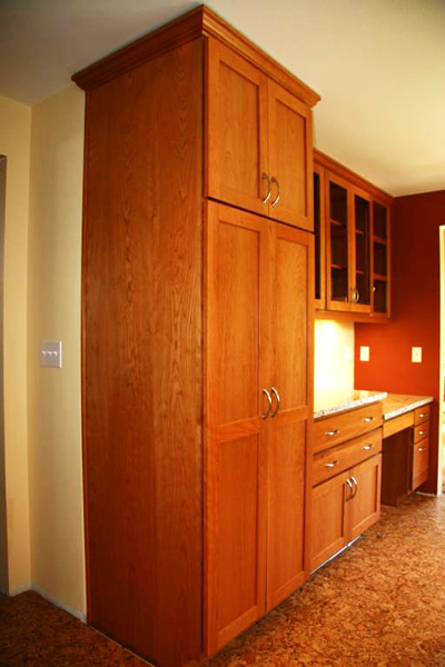 Canyon Creek cabinetry and cork flooring